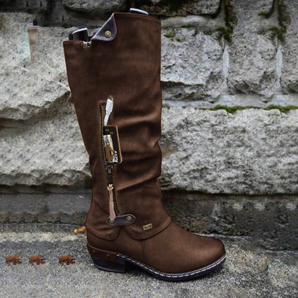 Gloria™ | Sturdy Rivet Boots