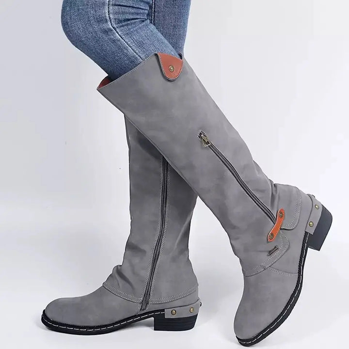 Gloria™ | Sturdy Rivet Boots